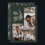 Cartão De Festividades Quic botânico verde multipolar moderno<br><div class="desc">"verde-escuro,  multielegante,  multielegante,  crosta aquosa,  crosta seca,  cor botânica,  cor mutada,  cor muda,  cartão de Natal de Natal.</div>