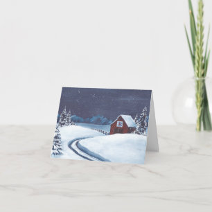 Cartão De Festividades Quilt barn card