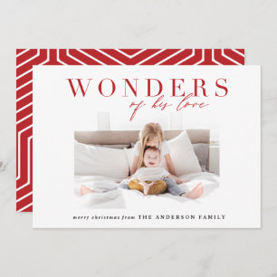 Cartão De Festividades Quiristmas multi-fotográficos religiosos modernos