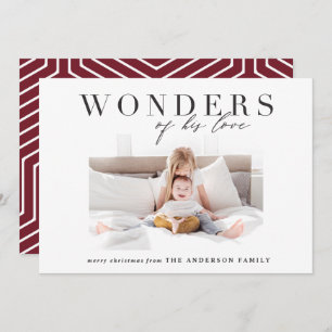 Cartão De Festividades Quiristmas religiosos modernos