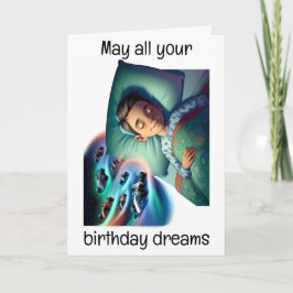 Cartão De Festividades Race para seus sonhos