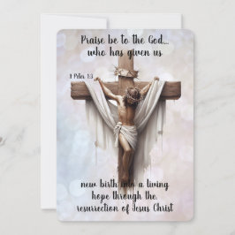 Cartão De Festividades Radiant Hope at the Cross