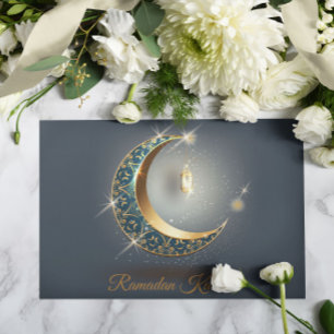 Cartão De Festividades Ramadan Kareem Ramadan Mubarak