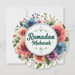 Cartão De Festividades Ramadan Mubarak