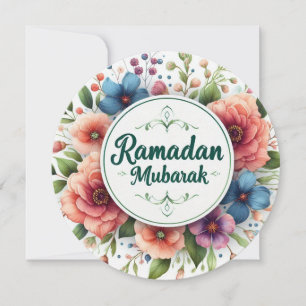 Cartão De Festividades Ramadan Mubarak