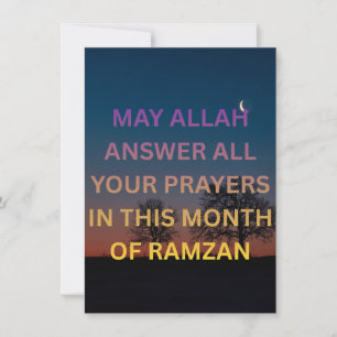 CARTÃO DE FESTIVIDADES RAMZAN MUBARUK