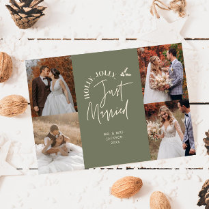 Cartão De Festividades Recem casados Feriado Novo Sábio de Fotografia Ver