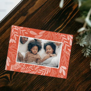 Cartão De Festividades Red Bramble Foto Botânica Festiva