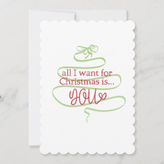 Cartão De Festividades Red Handwritten Holiday Christmas Tag Season Card
