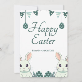 Cartão De Festividades "Regozijo e comemoração: Páscoa deseja que você