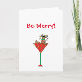 Cartão De Festividades Reindeer de Tipsy-tini