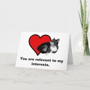 Cartão De Festividades Relevant To My Interests Valentine's Card