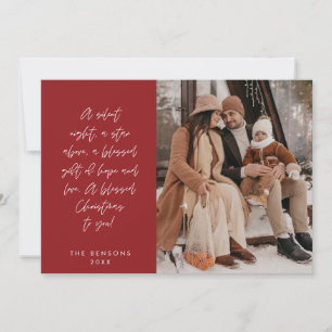 Cartão De Festividades Religioso, Feliz Natal, Foto da Família Cristã