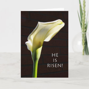 Cartão De Festividades religious easter card
