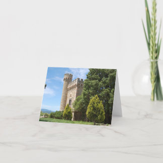 Cartão De Festividades Rennes Le Castelo