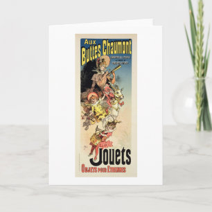 Cartão De Festividades Reproduction of a poster advertising 'New Year Gif