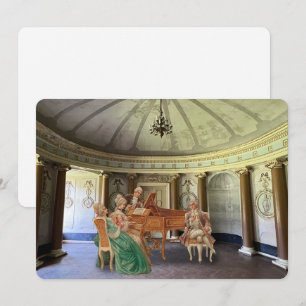 Cartão De Festividades Reproduzindo Música