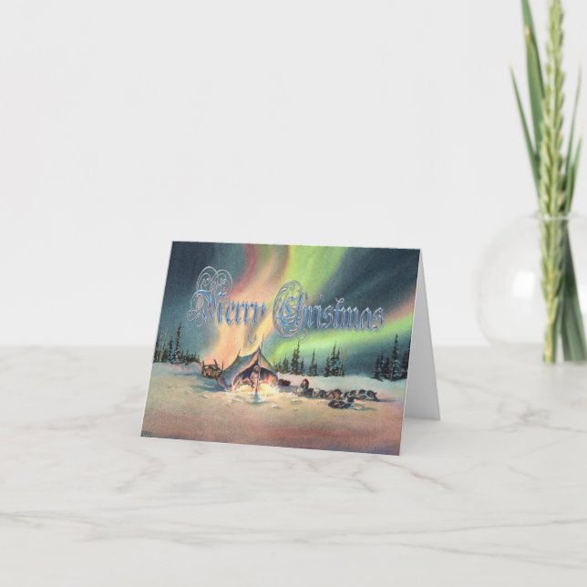 Cartão De Festividades REST for MUSHERS by SHARON SHARPE (Frente)