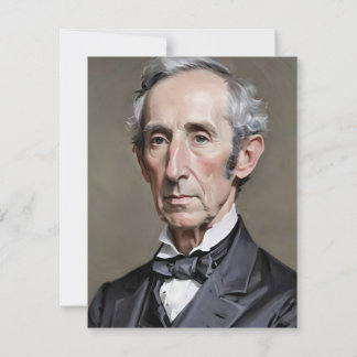 Cartão De Festividades Retrato De John Tyler