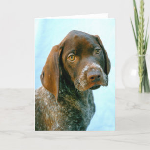 Cartão De Festividades Retrato de um cão