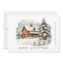 Retro Red Fazenda Barn Corporação Natal