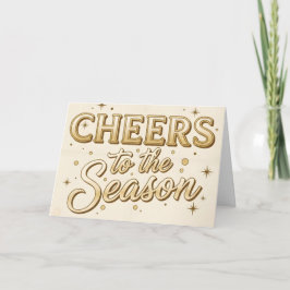 Cartão De Festividades Retro Vintage Feliz Natal