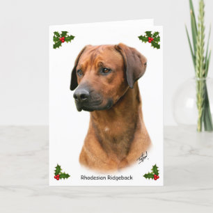 Cartão De Festividades Rhodesian Ridgeback 9Y338D-039