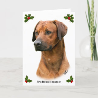 Cartão De Festividades Rhodesian Ridgeback 9Y338D-039