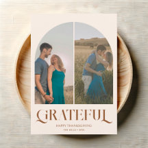 Rico de Arch Photo Vintage Ação de Graças