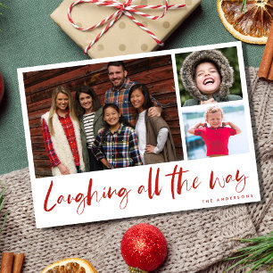 Cartão De Festividades Rindo da placa de Xadrez de fotos moderna