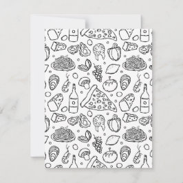 Cartão De Festividades RisottoLover Italiano Autenticado por Cuisine Ital