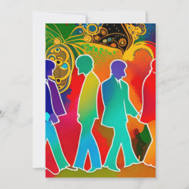 Cartão De Festividades Rock Stars