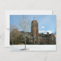 Rockwell no inverno no Grove City College