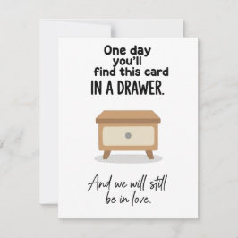 Cartão De Festividades Romantic Love Card • Valentine Gift for Couple