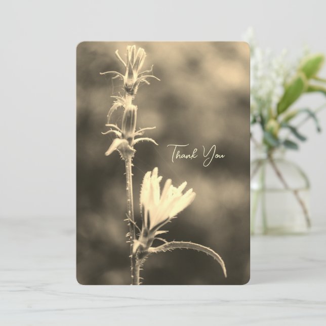 Cartão De Festividades Romantic Trees & Flowers – Botanical Fantasy Boho  (Em pé/Frente)