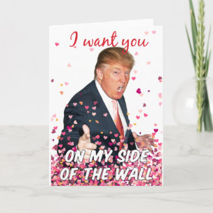 Cartão De Festividades Romantic Trump