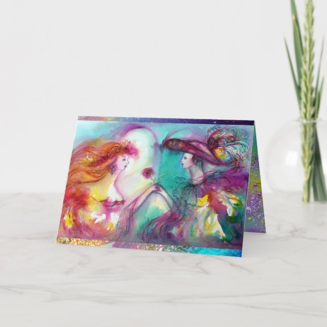 Cartão De Festividades ROMEO E JULIET Dia de os namorados (Frente)