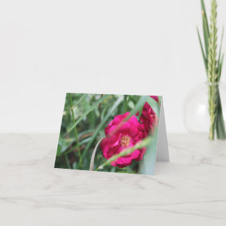 Cartão De Festividades Rosa do Dia das Mães Fofo