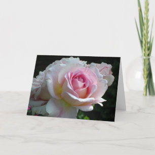 Cartão De Festividades Rosa namorados