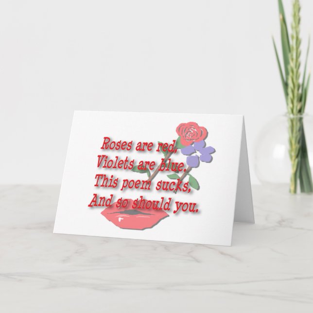 Cartão De Festividades Rosas São Vermelhos...Vazio (Frente)