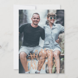 Cartão De Festividades Rose Gold Alegria II