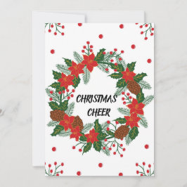 Cartão De Festividades Rua de Natal