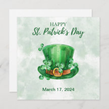 Rua Verde de Aquarela. Dia de Patrick