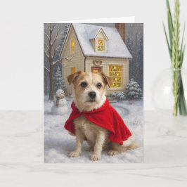 Cartão De Festividades Russell Terrier Holiday Card