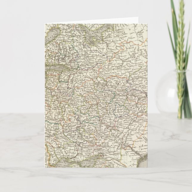 Cartão De Festividades Rússia e Europa (Frente)