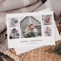 Rustic Chic | Grade Mínimo de Natal Foto Simples e