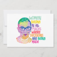 Ruth Bader Ginsburg Mulheres Pertencem A Todos Os 