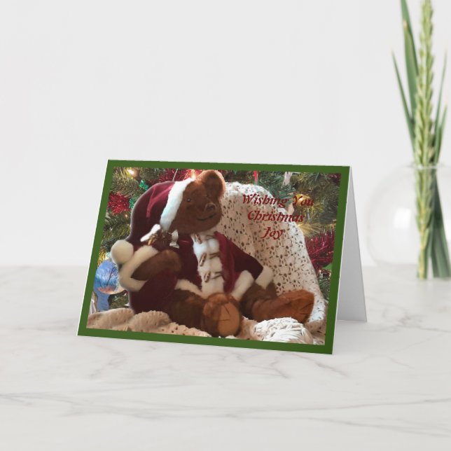 Cartão De Festividades Saint Nicholas Christmas Greeting Holiday Card (Frente)