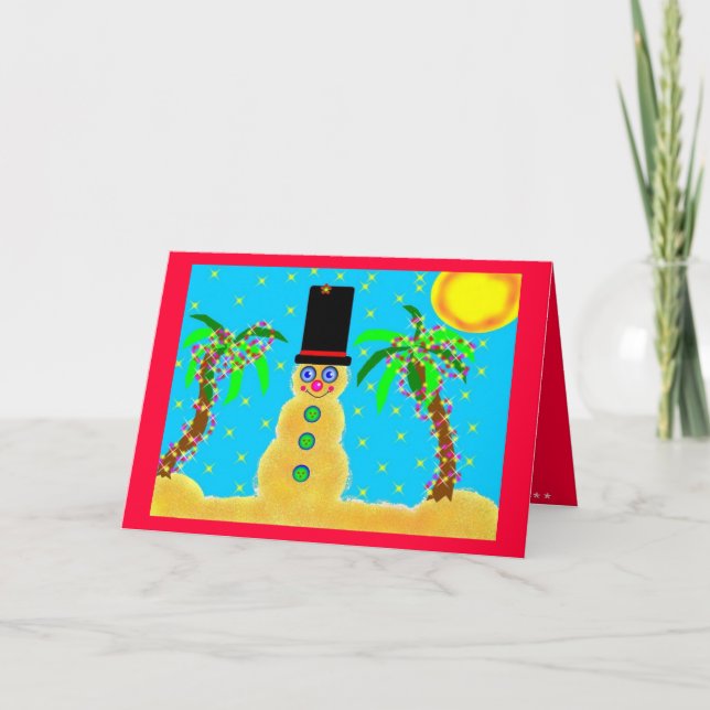 Cartão De Festividades Sandman de Florida (Frente)