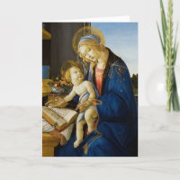 Sandro Botticelli Madonna do Livro Menino Jesus